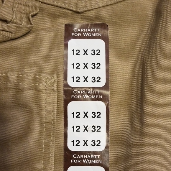 Carhartt relaxed fit canvas carpenter jean 12x32 - Picture 4 of 4